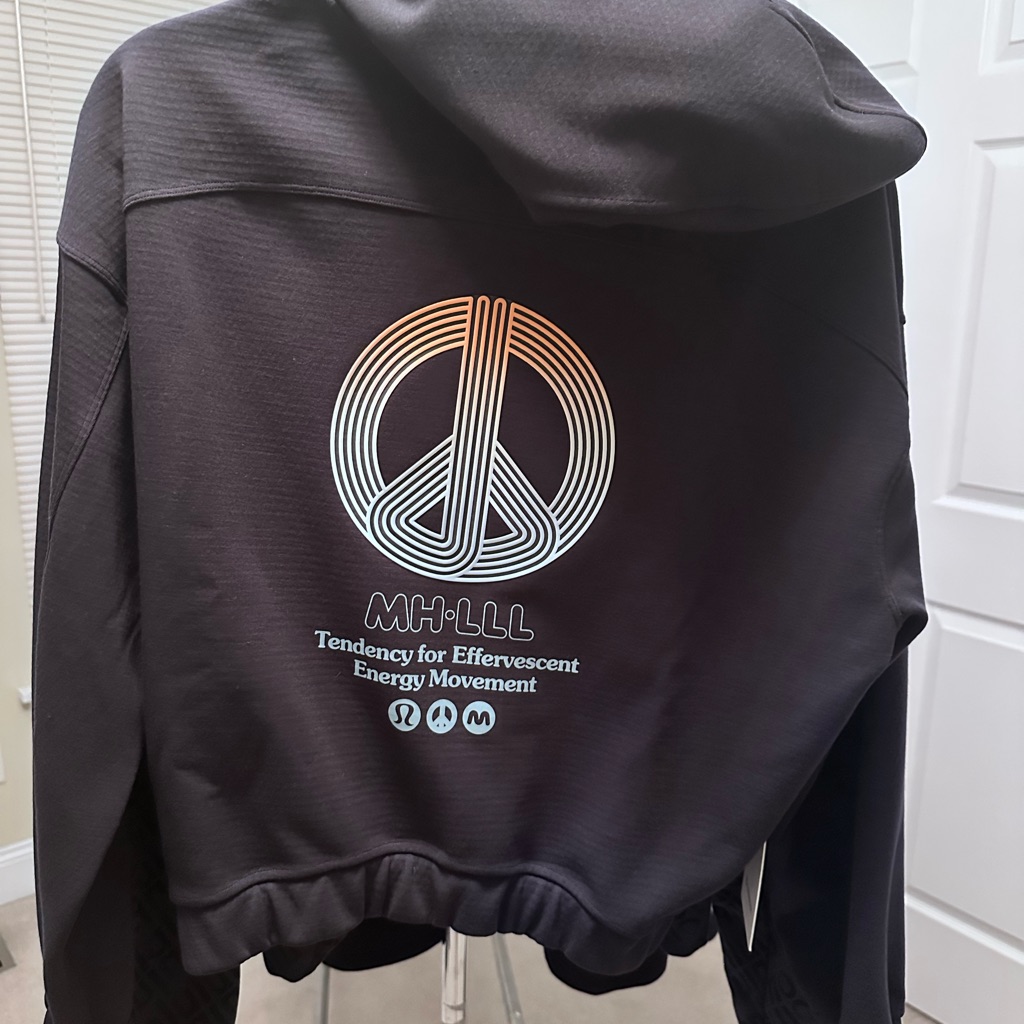 Rare Black Madhappy Lululemon Collab Hoodie M